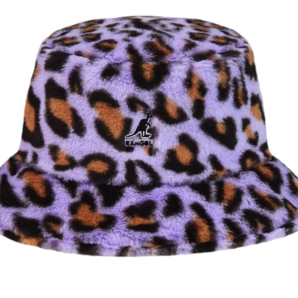 Kangol faux fur bucket hat